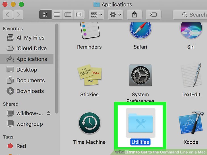Command Line How To Open Apps Mac