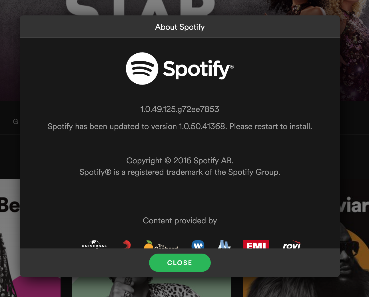 How to get spotify app on macbook air